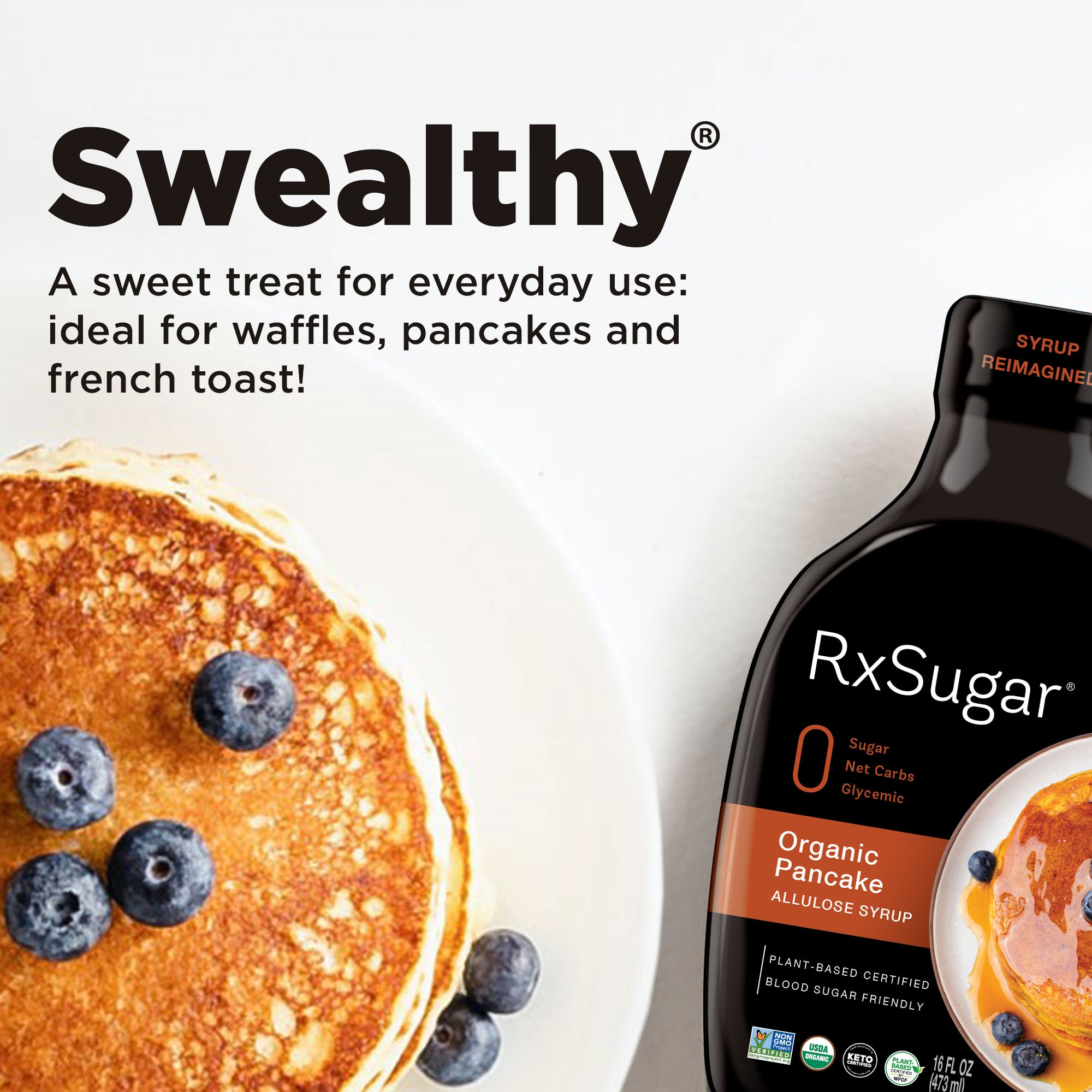 A sweet treat for everyday use: ideal for waffles, pancakes and french toast!