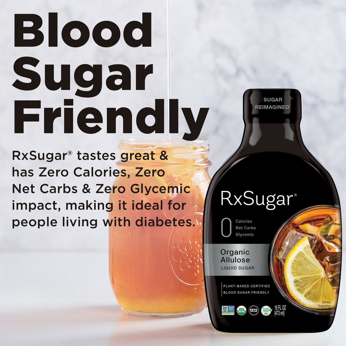 Organic Liquid Sugar Blood Sugar Friendly