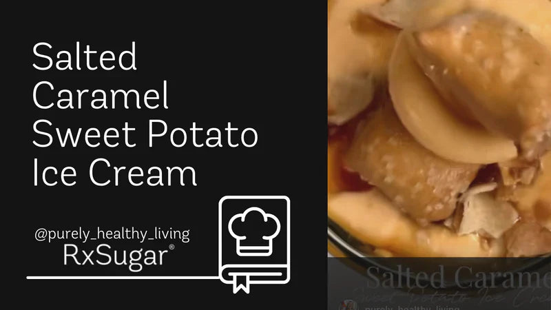 Salted Caramel Sweet Potato Ice Cream