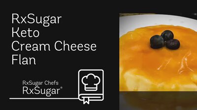 RxSugar Keto Cream Cheese Flan