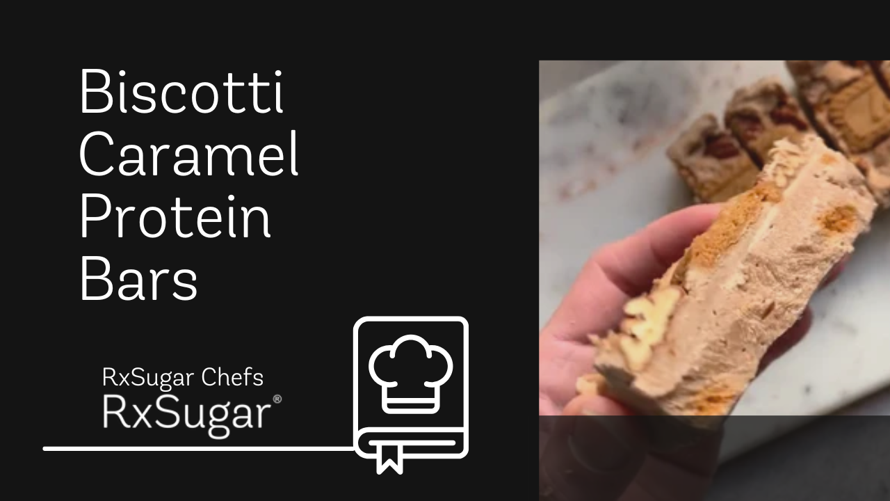 Purely Healthy Living Biscoff Caramel Protein Bars ft. RxSugar