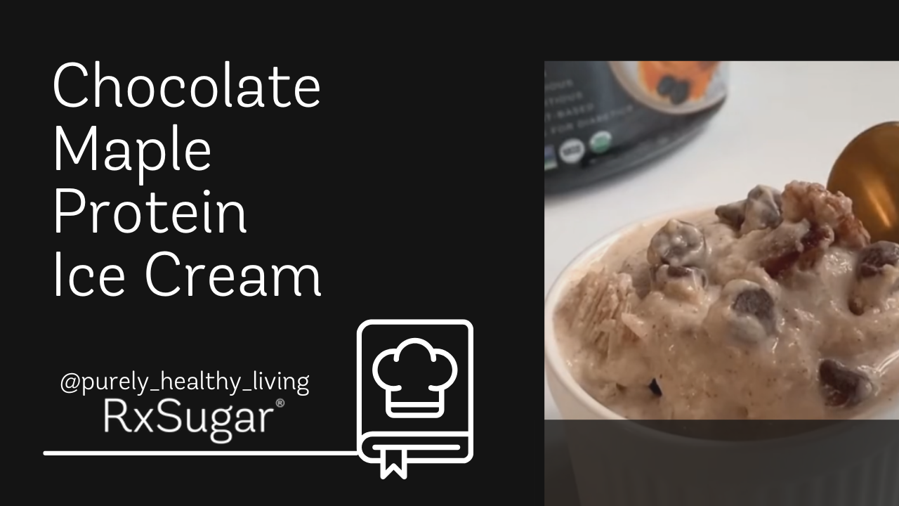 Purely Healthy Living Chocolate Maple Pecan Protein Ice Cream
