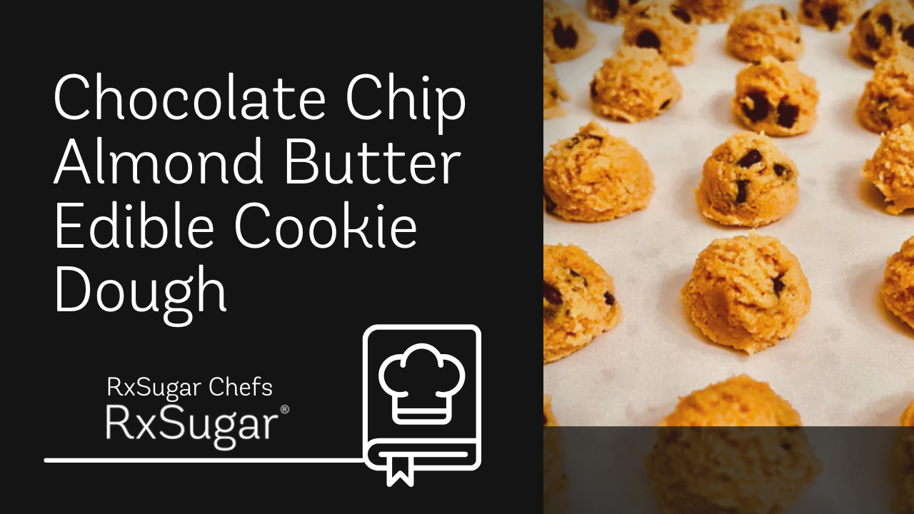 Chocolate Chip & Almond Butter Edible Cookie Dough Recipe