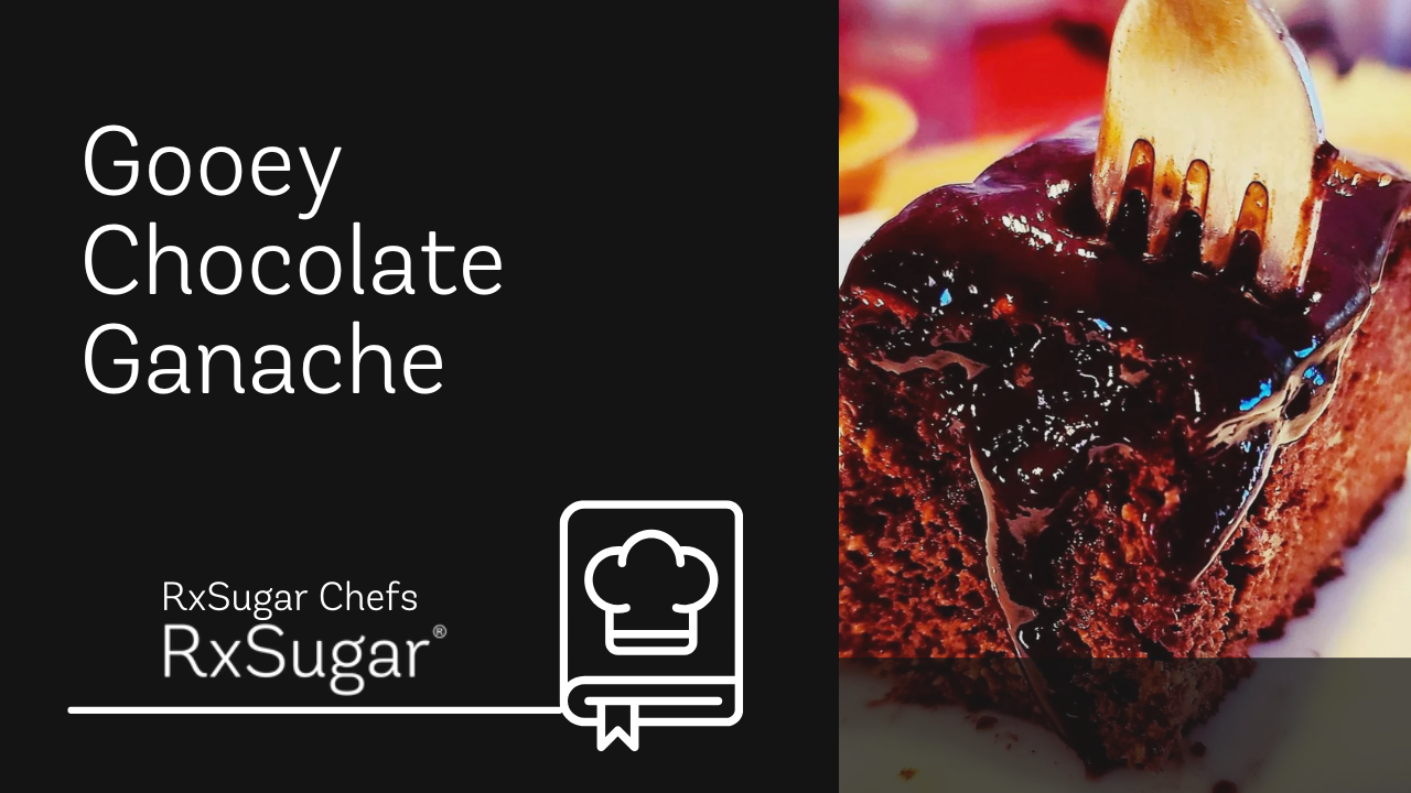 Chocolate Ganache. RxSugar logo. Photo of Chocolate Ganache