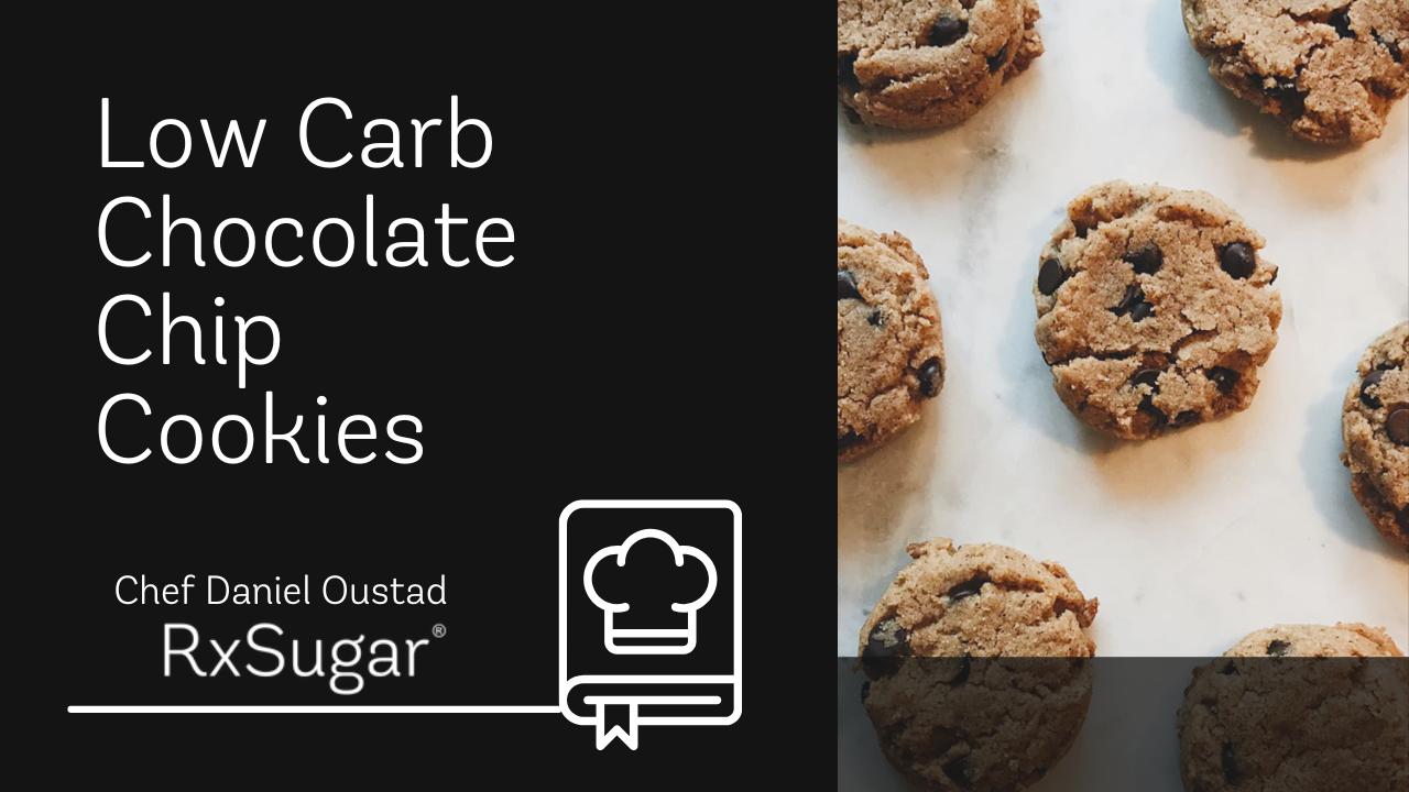 Low Carb Chocolate Chip Cookies by Chef Daniel