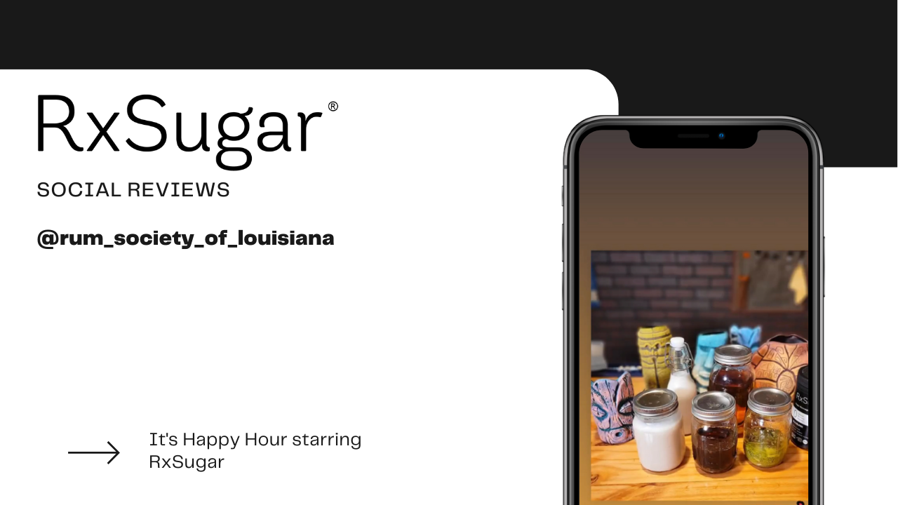 Happy Hour with RxSugar & @rum_society_of_louisana