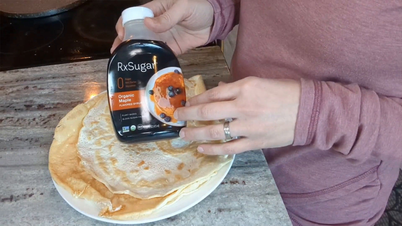 I Love RxSugar Organic Pancake Syrup! Indigo Nili YouTuber with 100k Subscribers!