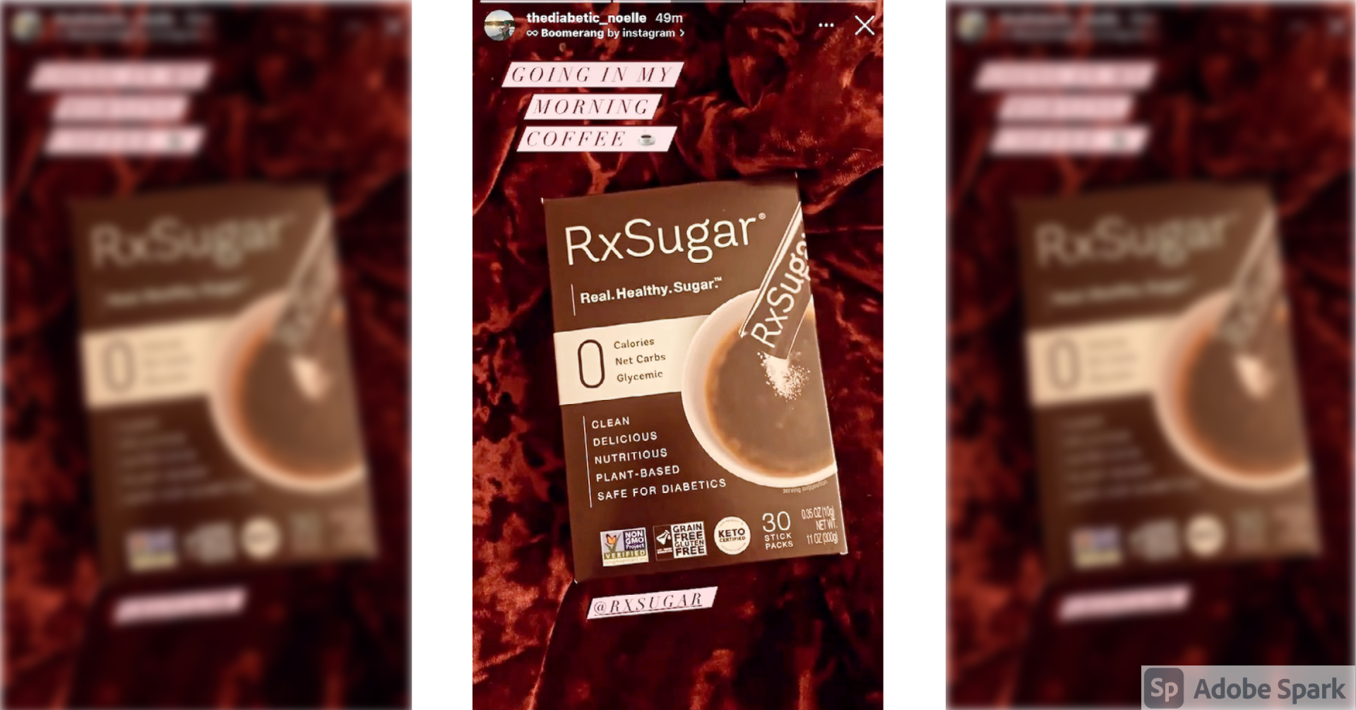 The Diabetic Noelle Trying The RxSugar Sugar Stick Pack