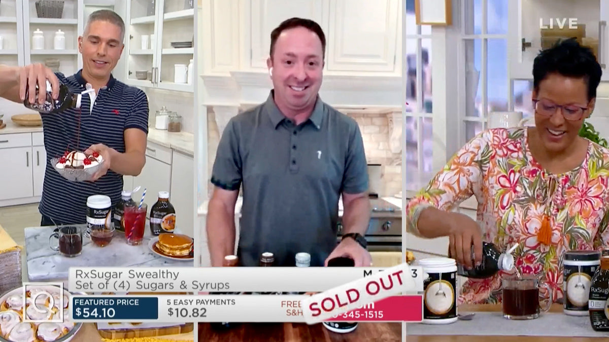 RxSugar® Sells Out Again on QVC In 6 Minutes - June 2021