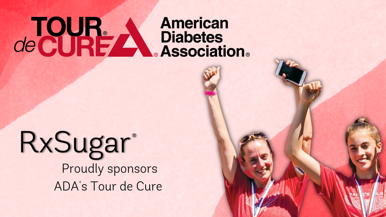 RxSugar®️ sponsors the American Diabetes Association's Tour de Cure Event.