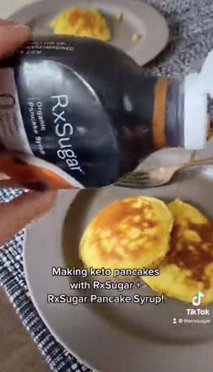 Making Keto Pancakes with RxSugar!