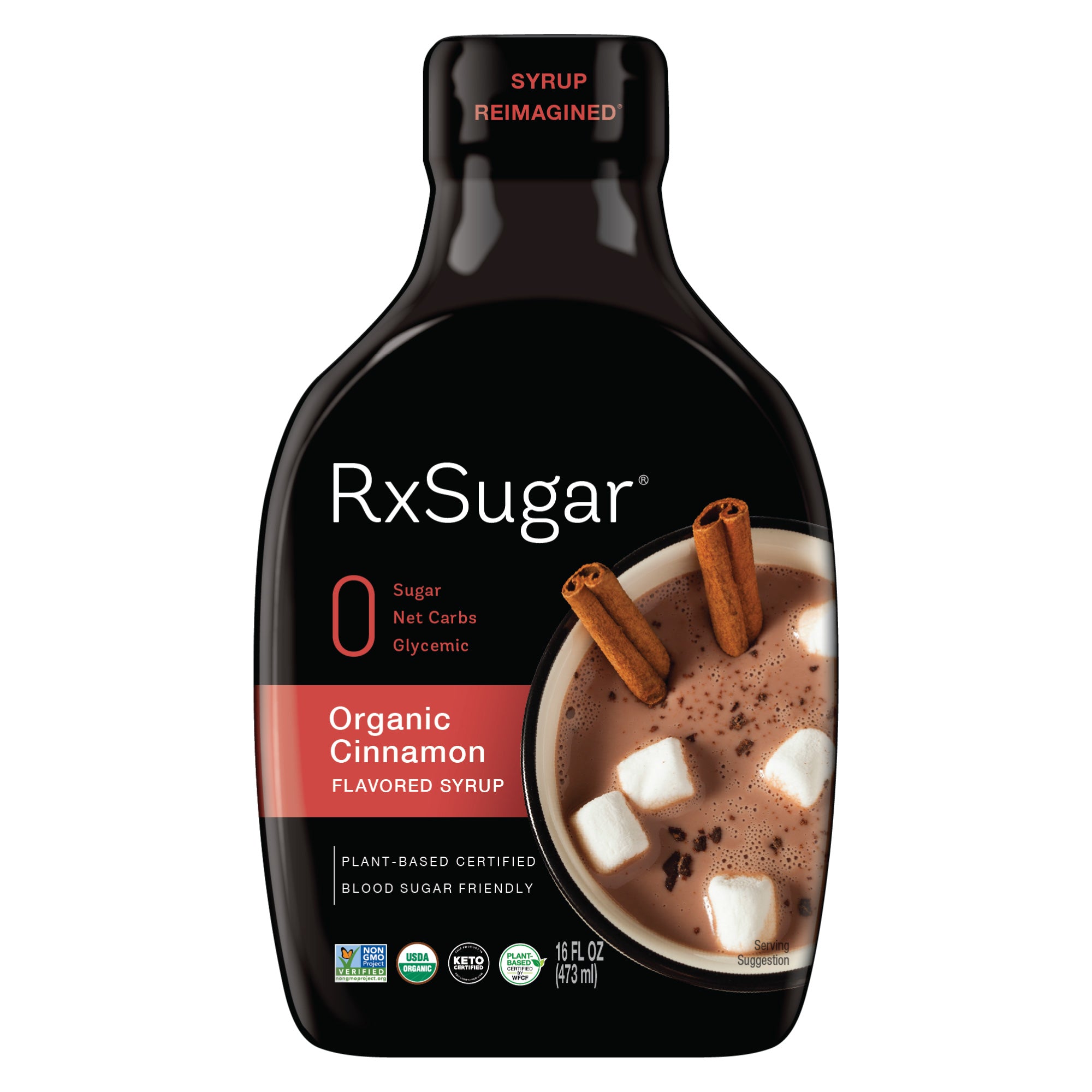 RxSugar Organic Cinnamon Syrup Q3 2023
