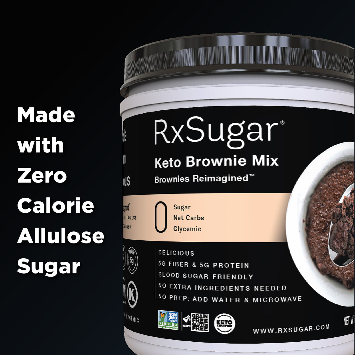 RxSugar Keto Brownie Mix