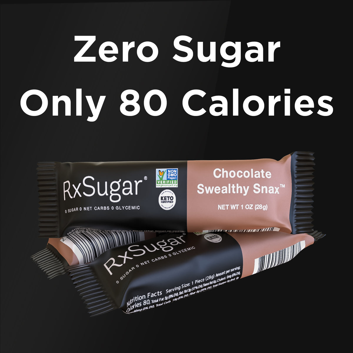 Chocolate Snax Zero Sugar 80 Calories